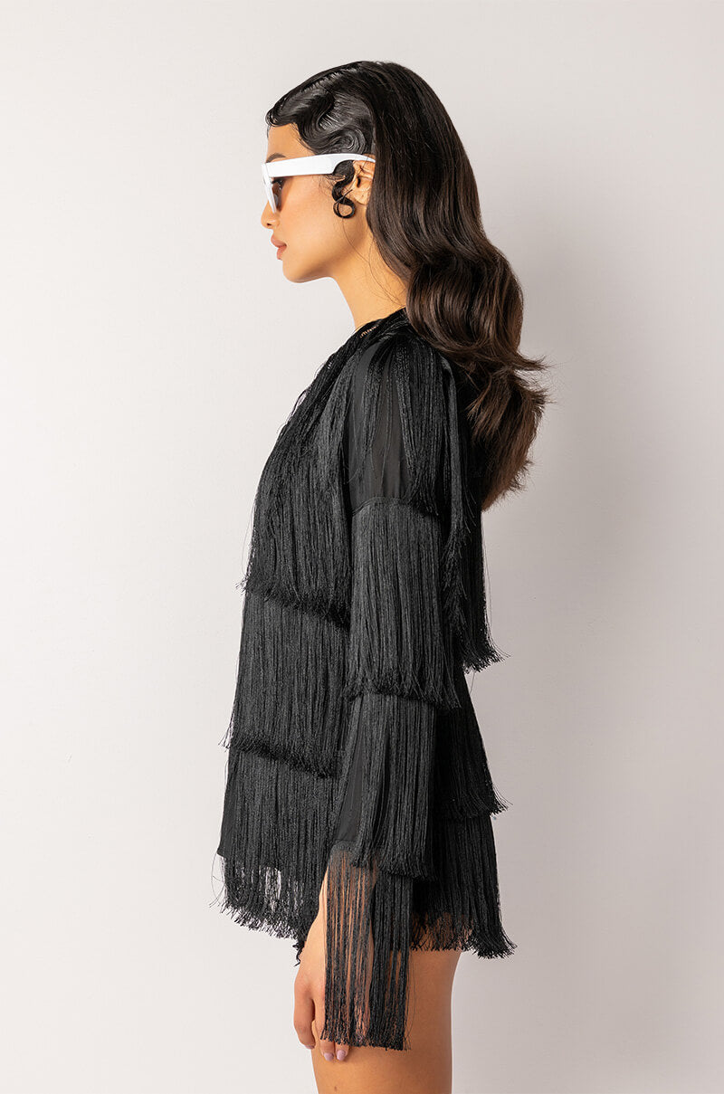 HEIDI FRINGED OUT JACKET
