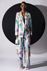 BREE PRINTED BLAZER