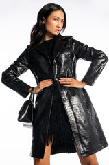 BRONX TALE LONG CROC TRENCH