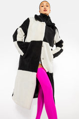 CHECK IT LONG TEDDY TRENCH