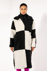CHECK IT LONG TEDDY TRENCH