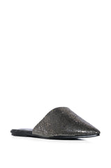 AZALEA WANG COLBY BLACK POINTED TOE FLAT