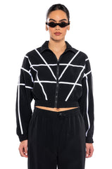 AZALEA WANG TRACK BOMBER