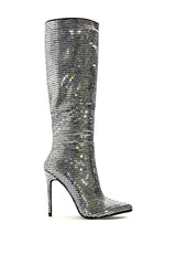 AZALEA WANG ELOISE STILETTO PUMP IN SILVER