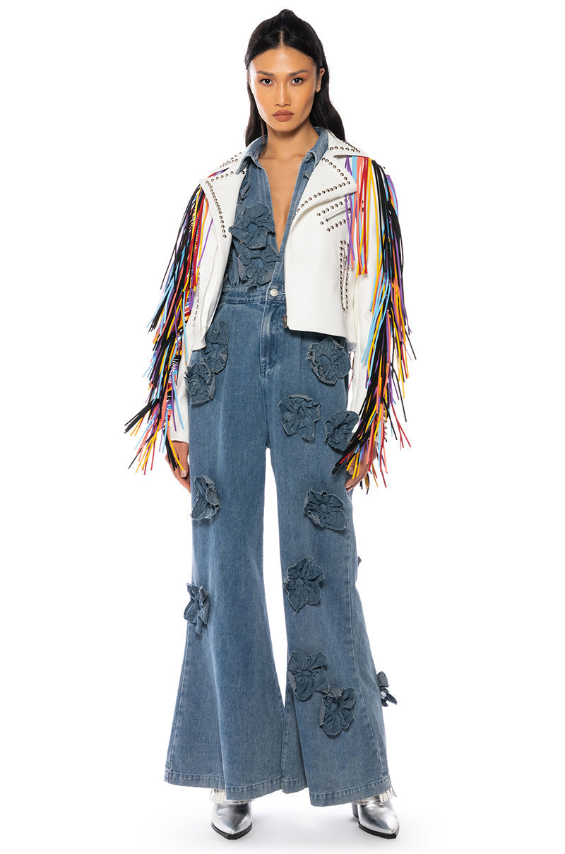 FREE RIDER FRINGE MOTO JACKET