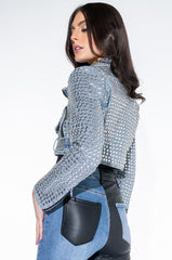 GAZETTE DENIM 3000 STUD JACKET