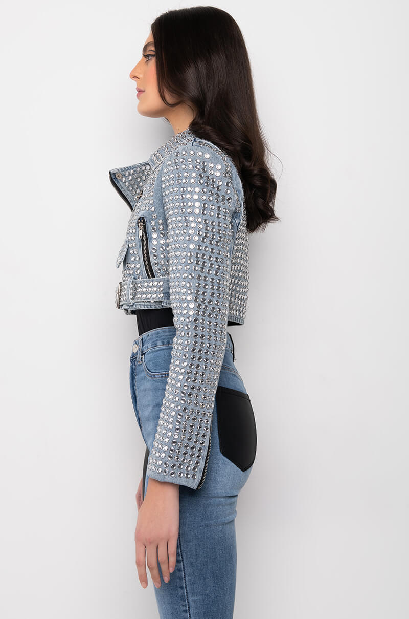 GAZETTE DENIM 3000 STUD JACKET
