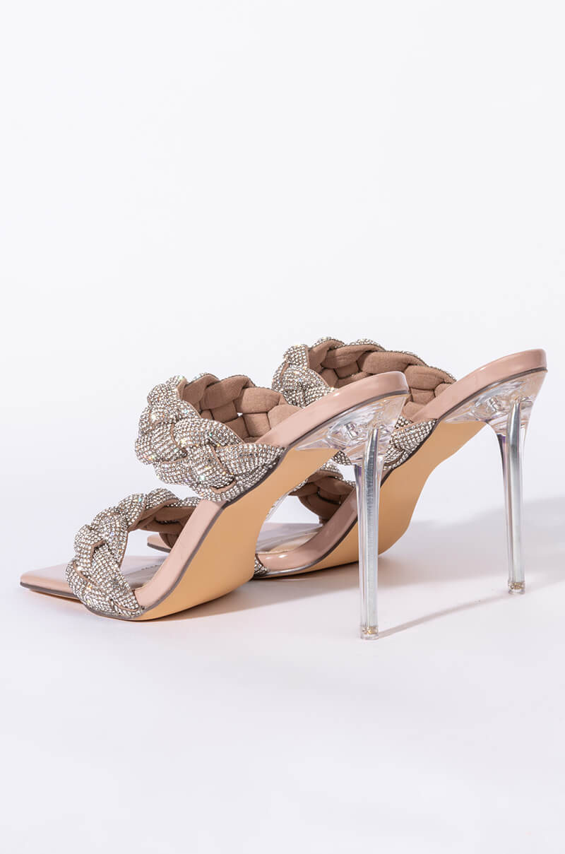 AZALEA WANG IT WAS ALL A DREAM STILETTO SANDAL IN NUDE