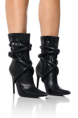 AZALEA WANG RHIANNA BOOTIE IN BLACK
