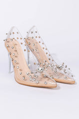 AZALEA WANG KEEP ON MOVIN STILETTO PUMP IN NUDE