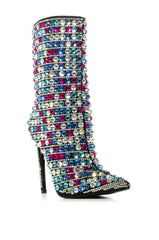 AZALEA WANG KENSLEY MULTI CRYSTAL EMBELLISHED BOOTIE