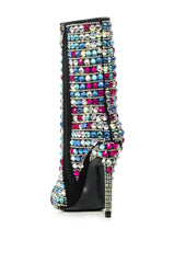 AZALEA WANG KENSLEY MULTI CRYSTAL EMBELLISHED BOOTIE