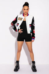 NOT YOURS FITTED SOCK BAND BOMBER
