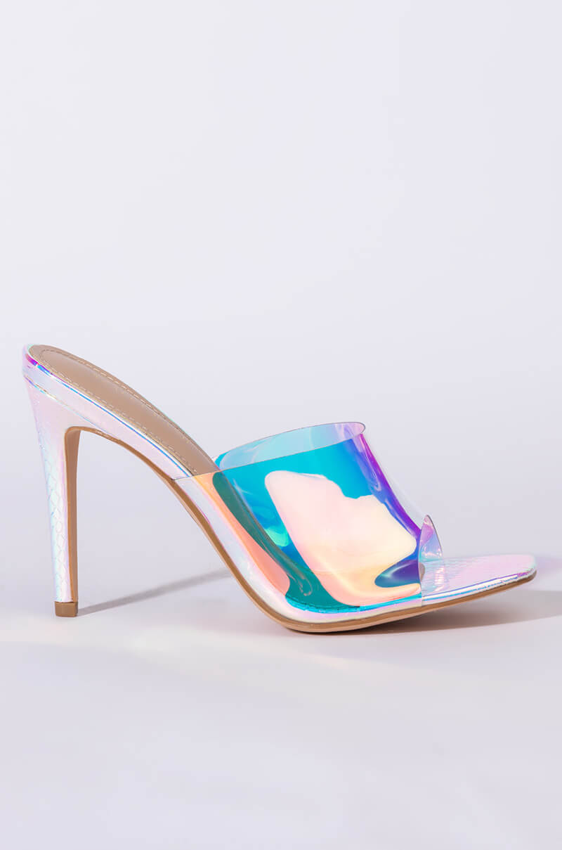 AZALEA WANG ON MY MIND STILETTO SANDAL IN MERMAID