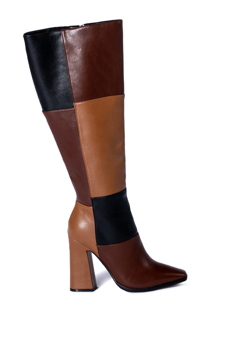 AZALEA WANG PRAIRIE PATCH BOOT IN MULTI