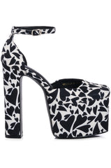 AZALEA WANG PRISCILLA PRINTED PLATFORM PUMP