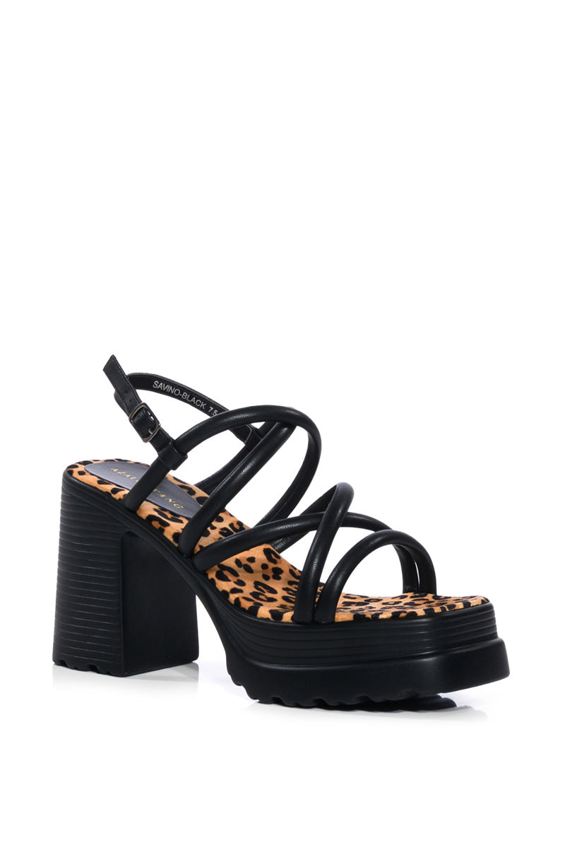 AZALEA WANG SAVINO CHUNKY SANDAL