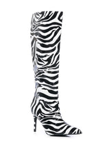 AZALEA WANG SCHROETER STILETTO BOOT IN BLACK