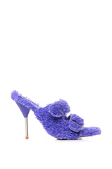 AZALEA WANG SHANA PURPLE FUZZY PUMP
