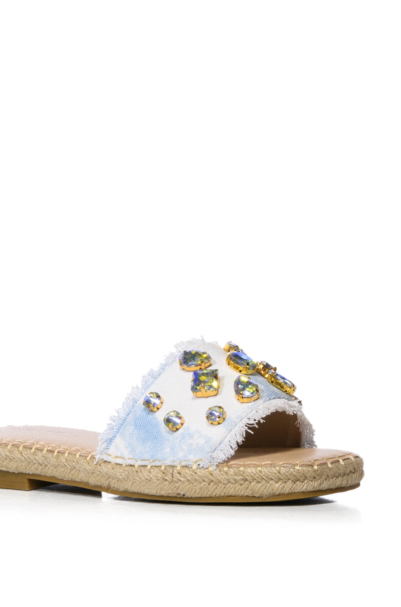 AZALEA WANG SAIRA MULTI EMBELLISHED SANDAL