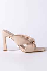 AZALEA WANG SWEET LIKE SUNDAY CHUNKY SANDAL IN BONE