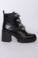 AZALEA WANG TAKE IT OUT BACK CHUNKY BOOTIE IN BLACK