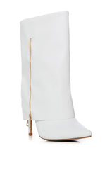 AZALEA WANG ZAHAVIA WHITE BOOTIE