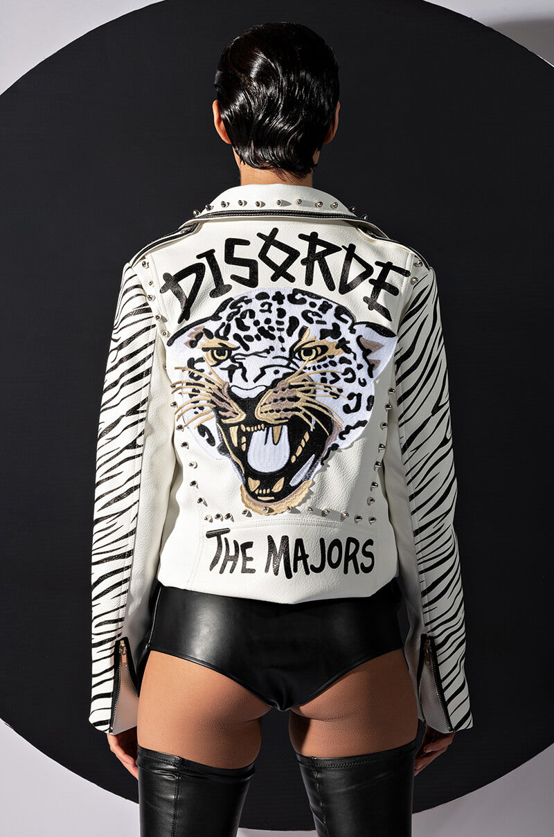 THE OG ZEPPELIN TAKES SUMMER MOTO JACKET