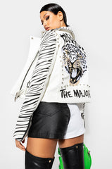 THE OG ZEPPELIN TAKES SUMMER MOTO JACKET