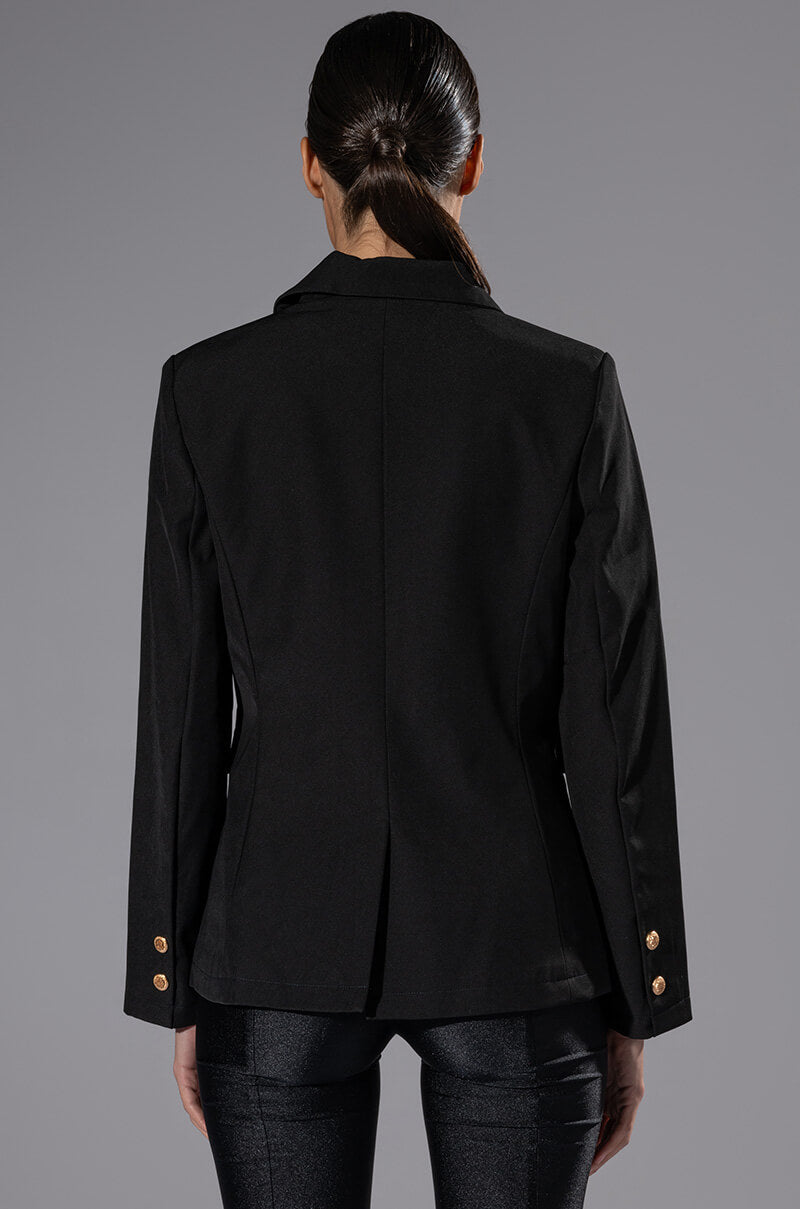 BACK TO THE BASICS DRESSY BLAZER