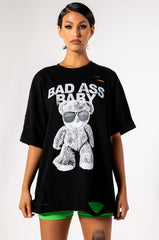 BAD ASS ABY CREW NECK TSHIRT