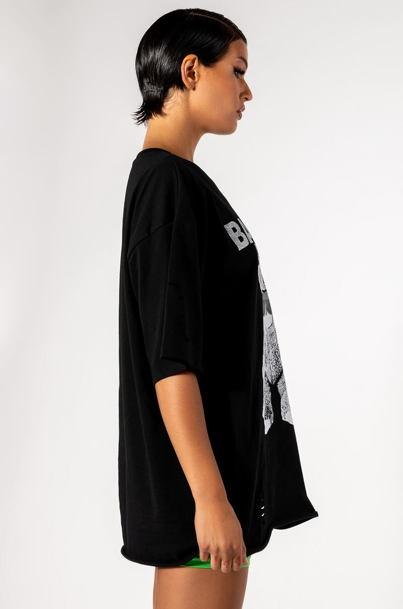 BAD ASS ABY CREW NECK TSHIRT