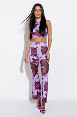 BAE CREW NECK SLEEVELESS CROP TOP