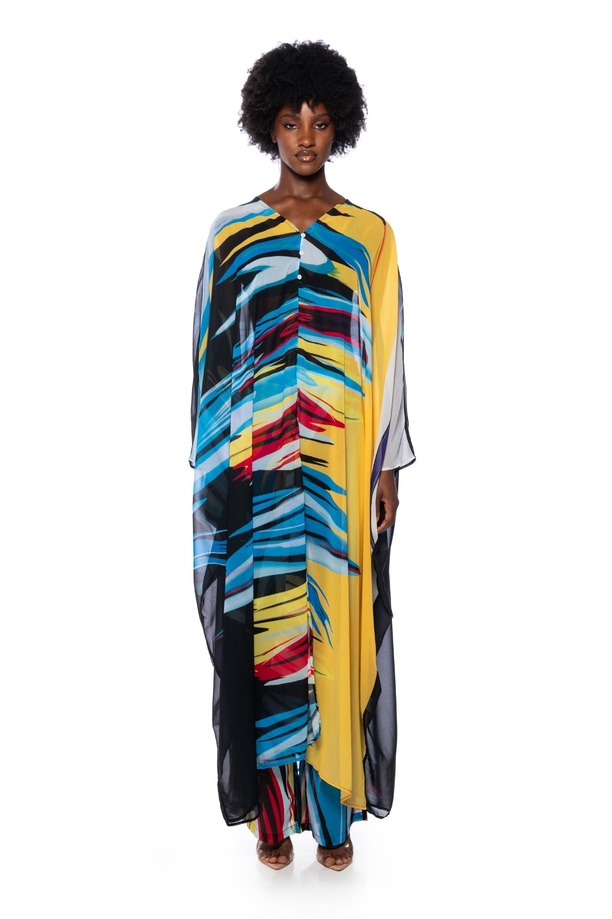 BAHAMA MAMA LONG SLEEVE TUNIC TOP