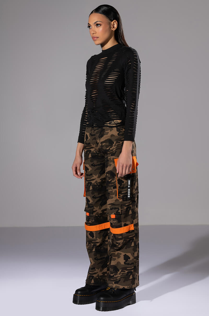 BANK ON ME RELAXED CARGO JEANS