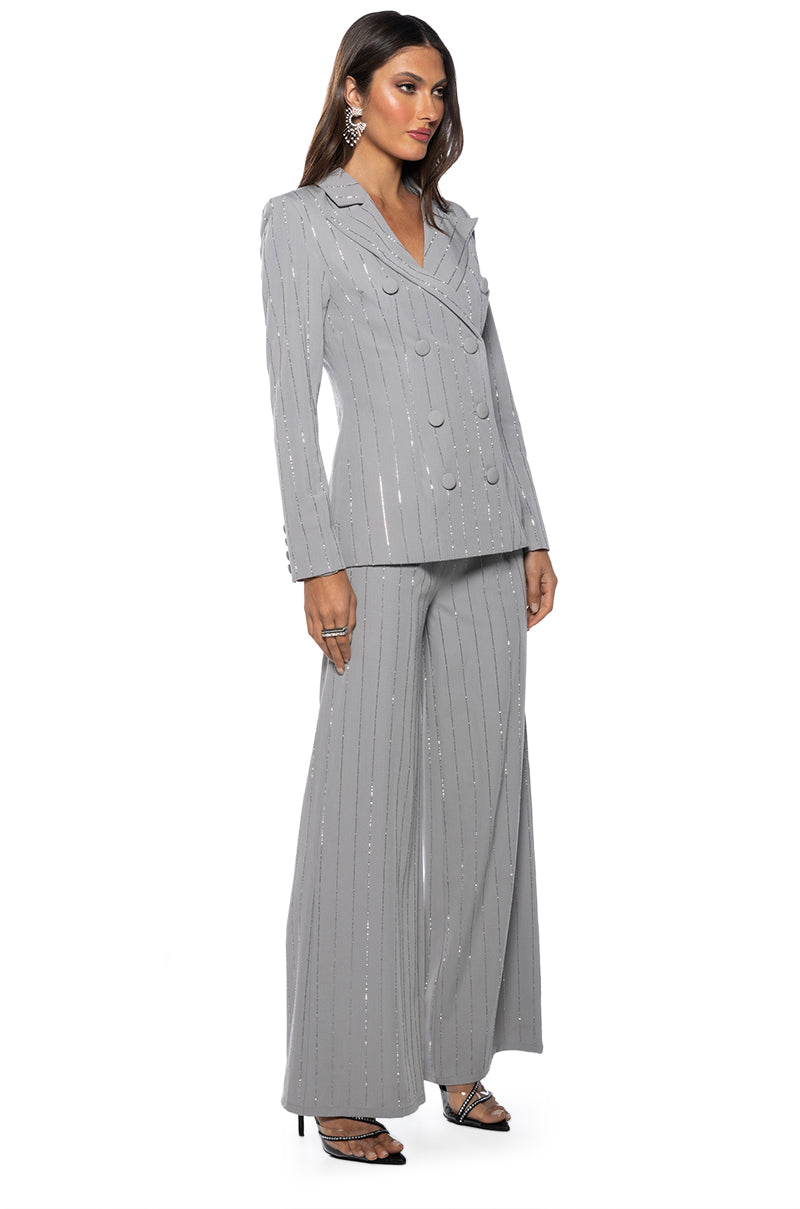 BE ABOUT IT PINSTRIPE TROUSER