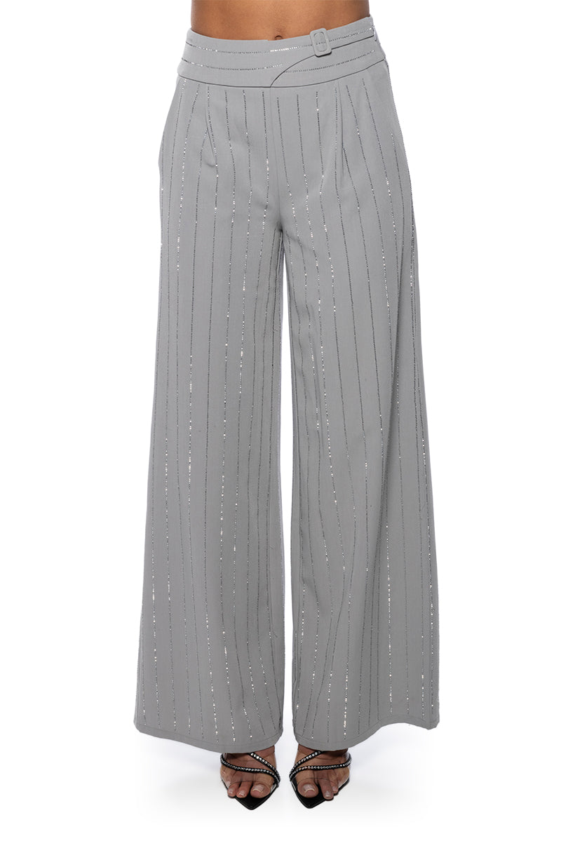 BE ABOUT IT PINSTRIPE TROUSER