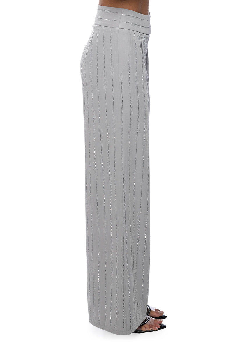 BE ABOUT IT PINSTRIPE TROUSER