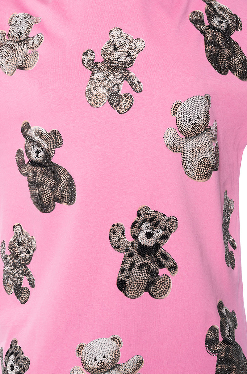 BEAR WITH ME EMBELLISHED TEE