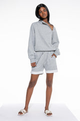 BEST I EVER HAD HALF ZIP SWEATSHIRT