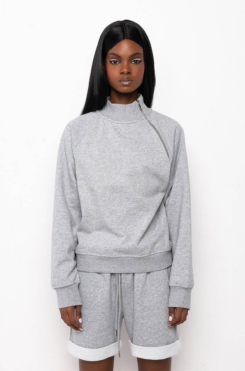 BEST I EVER HAD HALF ZIP SWEATSHIRT