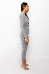 BEST YET MIDI ONE SLEEVE DRESS