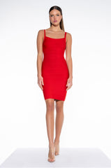 BETTER FOREVER BANDAGE MINI DRESS