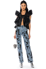 BETTER OFF PAINTED RELAXED FIT JEANS