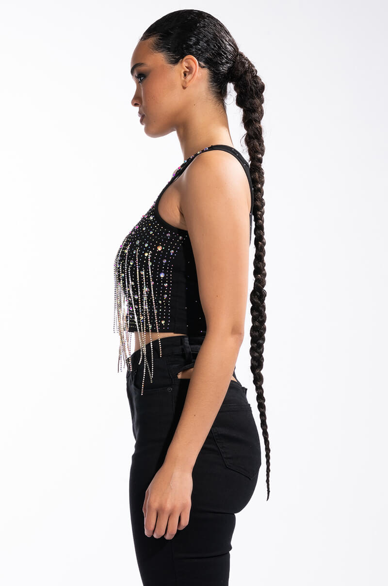BIDI BIDI BOM BOM EMBELLISHED TANK