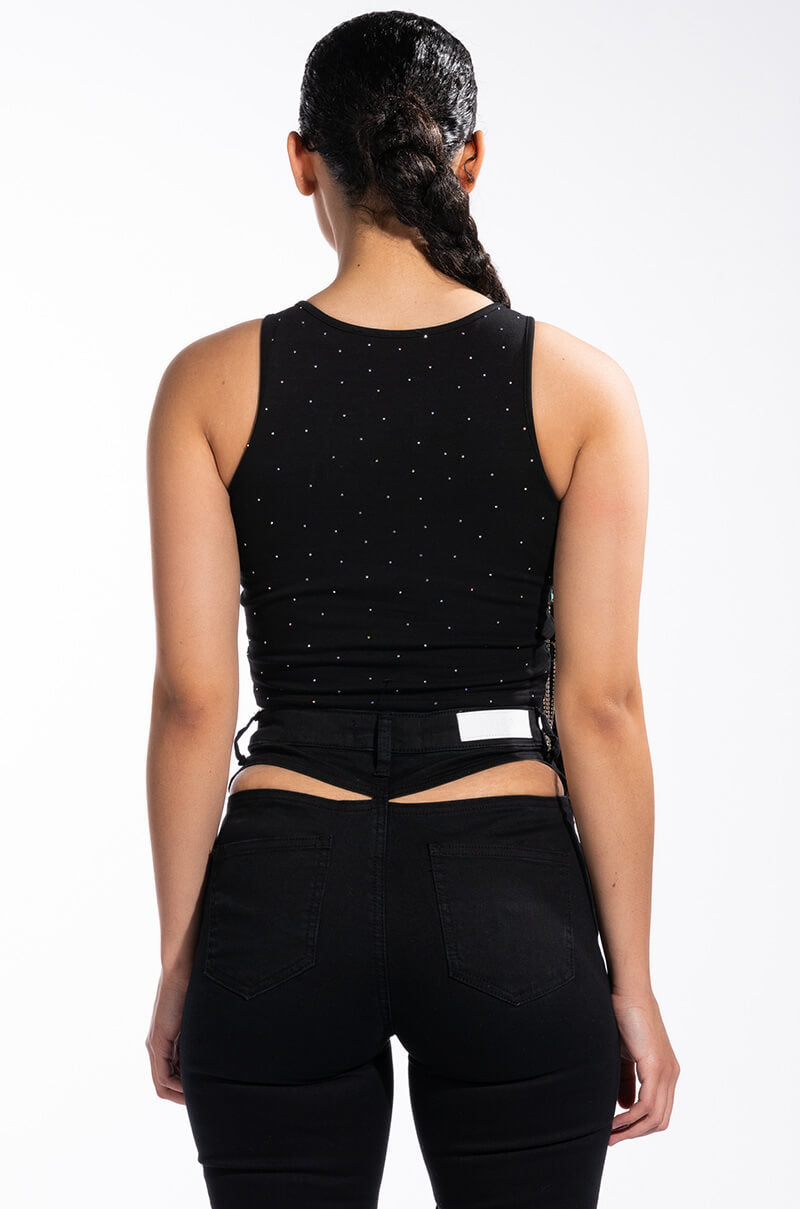 BIDI BIDI BOM BOM EMBELLISHED TANK