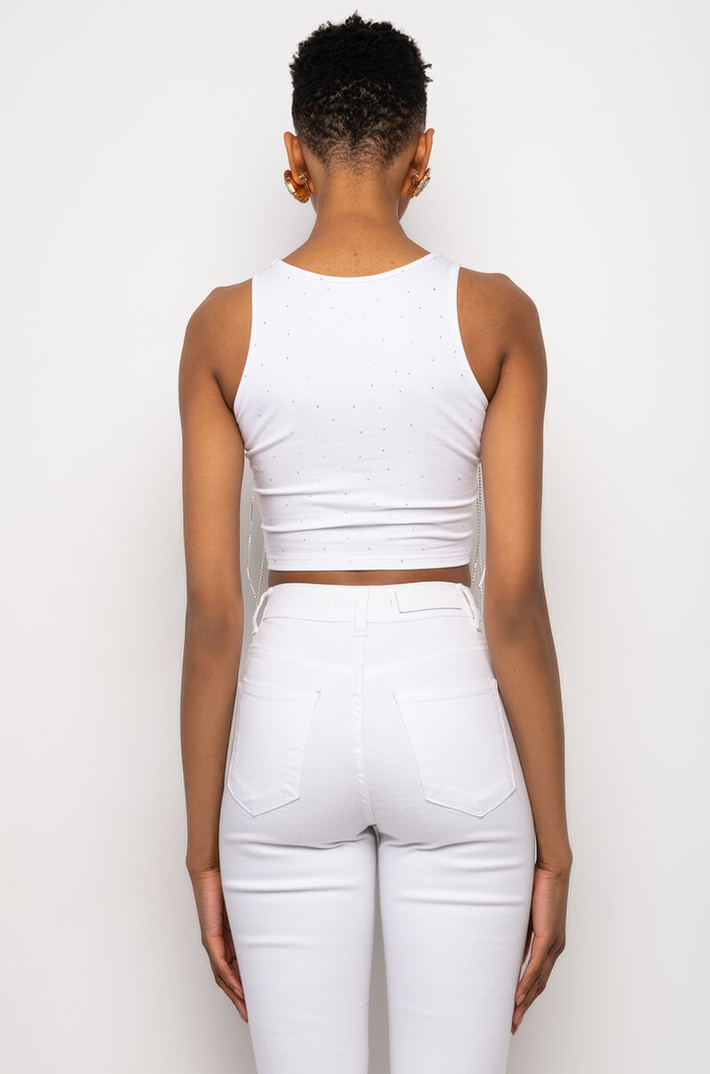 BIDI BIDI BOM BOM EMBELLISHED TANK