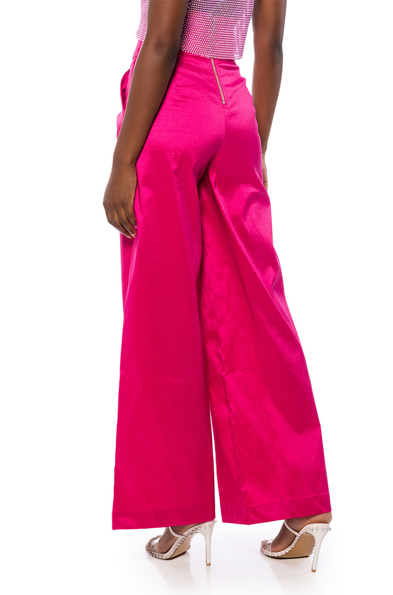 BIG BOOTY HIGH WAIST WIDE LEG TROUSER