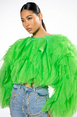 BIG MOMENT LONG SLEEVE BLOUSE