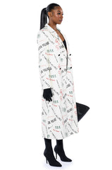 BLACK VILLAGE FOUNDATION LOGO PU TRENCH
